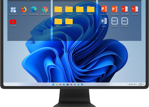 How to organize your Windows 11 desktop in a minute?
